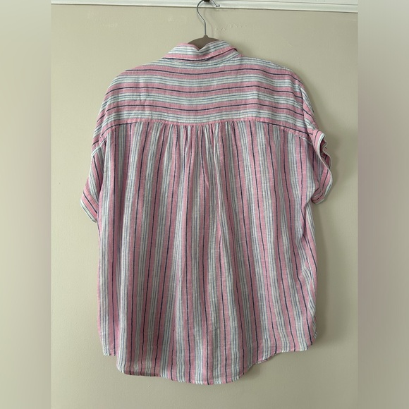 Splendid Linen Button Down Shirt - Picture 5 of 7